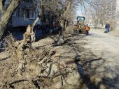 Субботники по устранению последствий циклона «Ольга» в Волгодонске проводятся ежедневно
