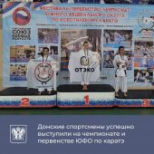 Донские спортсмены успешно выступили на чемпионате и первенстве ЮФО по каратэ