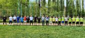 В Волгодонске полицейские и студенты встретились в товарищеском матче по футболу