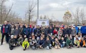 В Волгодонске продолжается весенняя уборка городских территорий