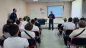Сотрудники МКУ «Управление ГОЧС Волгодонска» проводят профилактические мероприятия для населения