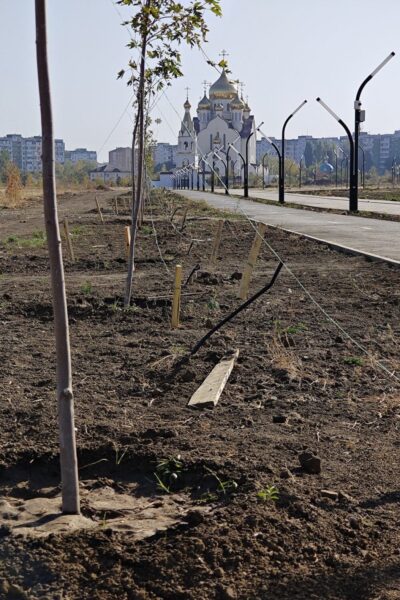 О ходе благоустройства парка «Молодежный» и бульвара в новой части города: успеть завершить работы еще можно до конца года